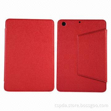 Back Standing PU Cases for iPad Mini 2 with Name Card Slot, OEM and ODM Orders are Welcome